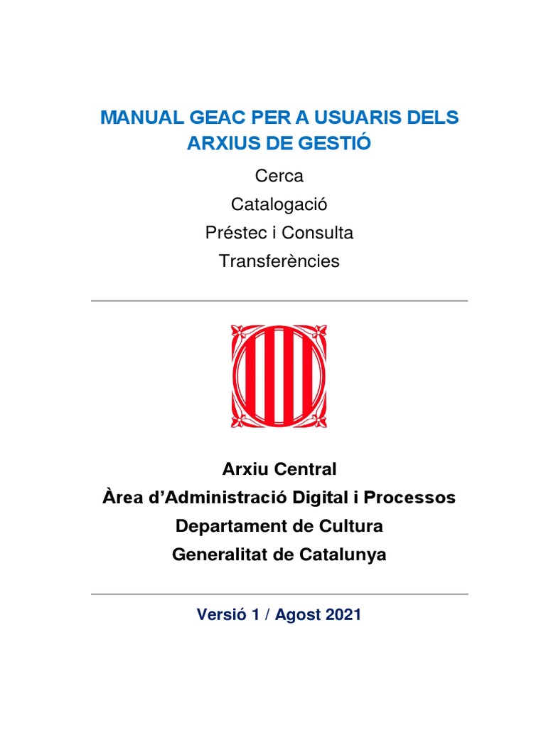 Manual Geac Intranet | PDF