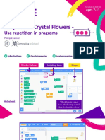 Shapes and Crystal Flowers Presentation - 0