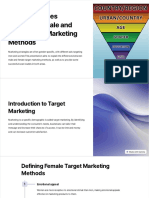 The Differences Between Female and Male Target Marketing Methods