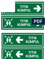 Tanda Panah Titik Kumpul