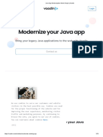 Modernize Your Java App