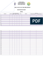 GSP Registration Sheet