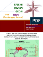 GEDSI Dalam PRB-fase Tanggap Darurat