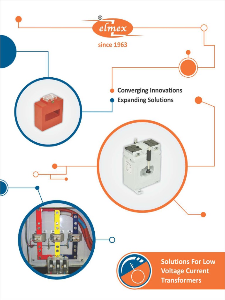 Elmex Current Transformer Catalog | PDF