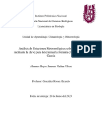 ReyesJiménezNathanUlises Análisis de Estaciones Meteorológicas Seleccionadas Mediante La Clave para Determinar La Formula Climática Por E. García