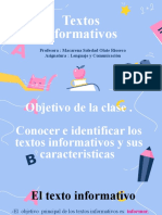 Textos Informativos Quinto A