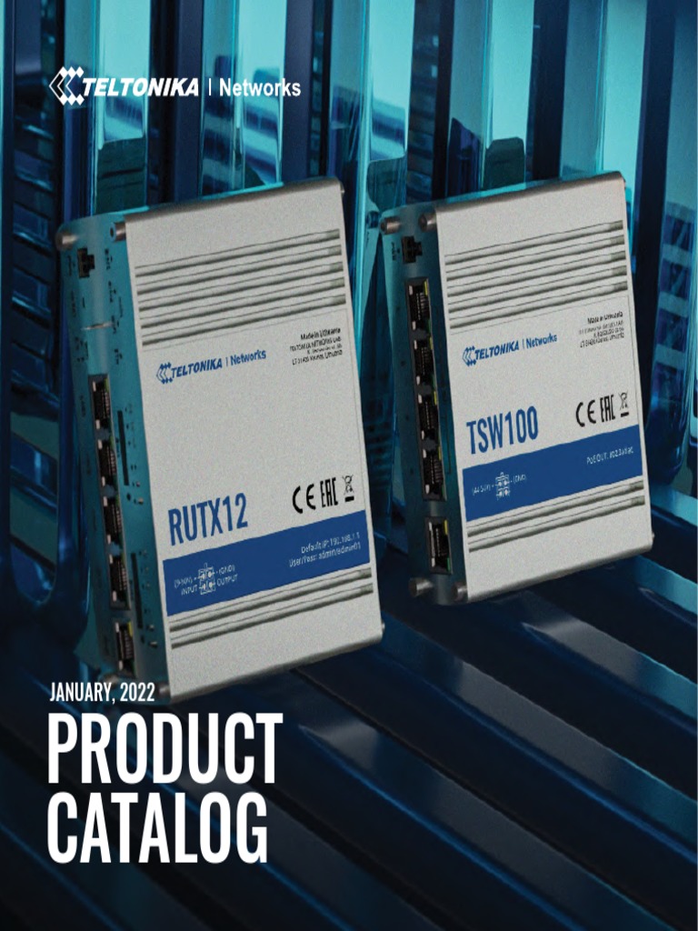 Teltonika Networks Product Catalog 2022 | PDF | Internet Of Things ...