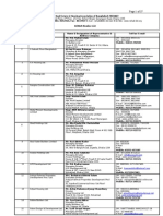 REHAB Members List 2009