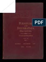 Furniture and Decoration. 18th