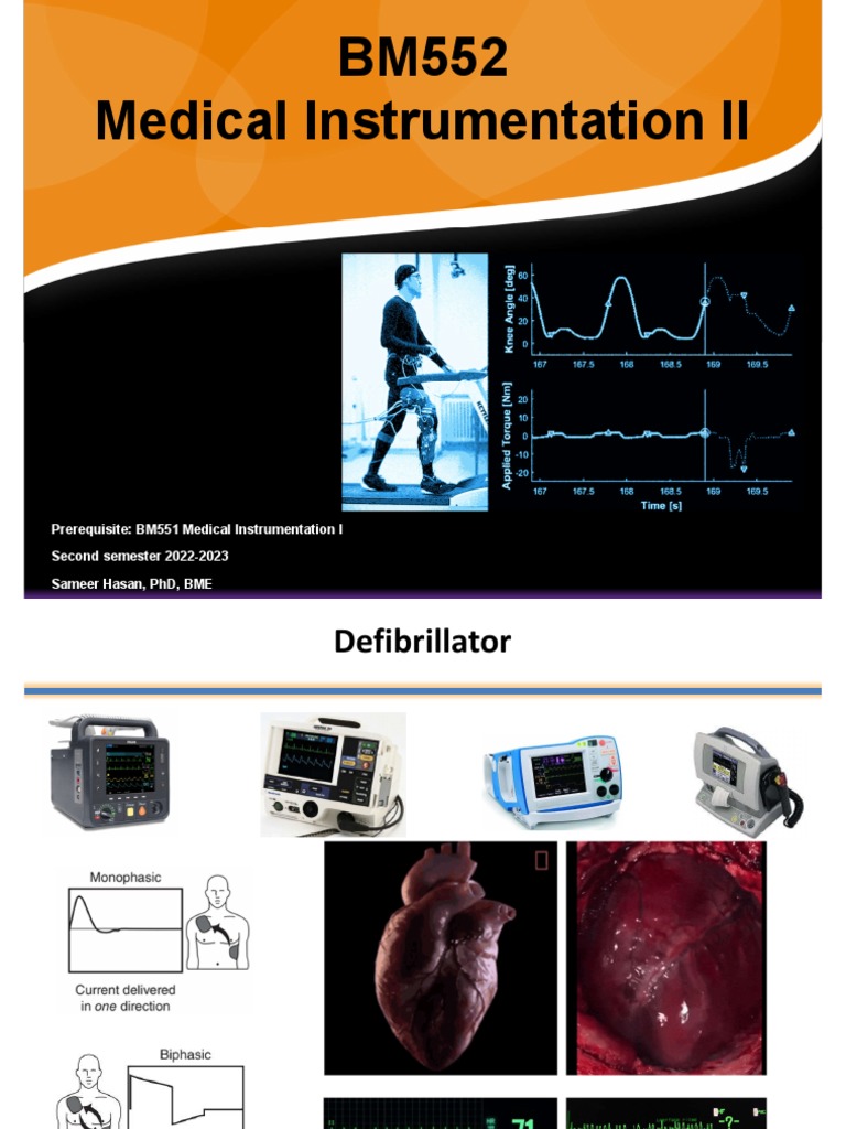 Medical Instrumentation II Defib and Pacemaker PDF Artificial