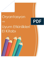 Uyum Ve Oryantasyon Etkinlikleri Kitapçığı PDF