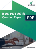 Kvs PRT 2018 Question Paper 54
