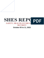 WEEKLY SHES REPORT Station 4 (October 5 To 11, 2022)
