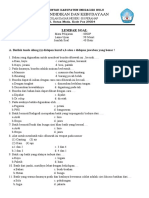 Soal Ujian Anak Kelas 6