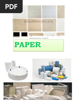 Paper & Paper Making