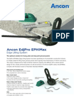 Ancon EdjPro EPHIMax Edge Lifting System