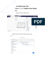 Creality Sonic Pad Ultimkaer Cura 5.1.0 Profiles User Guide20221010