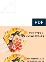 Chapter 1 Meal Management