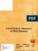 Chapter 2 Meal Management