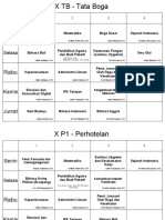 Jadwal PJJ 2021 - 2022 Beta 1