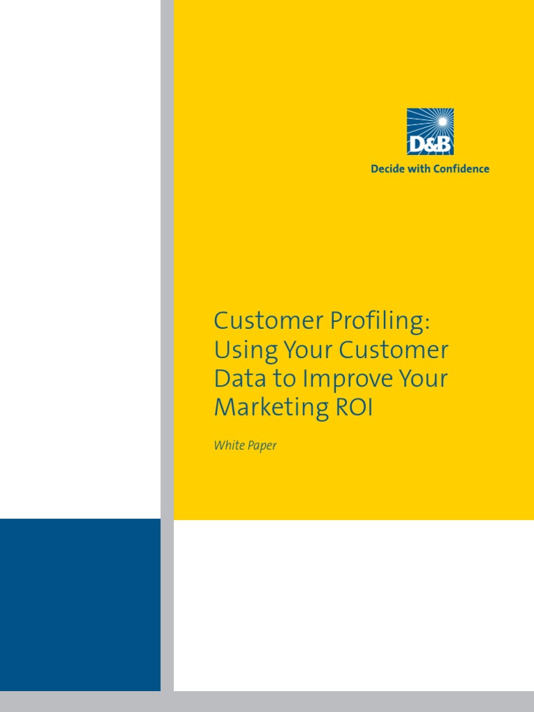Customer Profiling White Paper | PDF