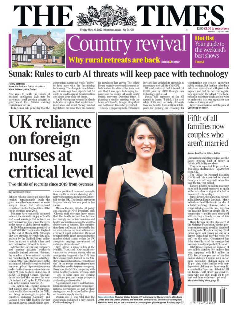 19.05.23-The Times, PDF, National Health Service