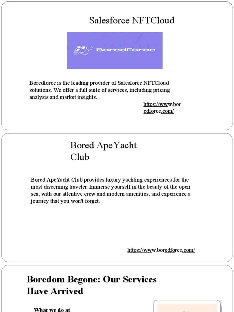 Salesforce NFTCloud Solutions Provider | PDF