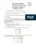 Truth Table