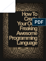 Create Your Own Programming Language - Create Your Own Programming Language