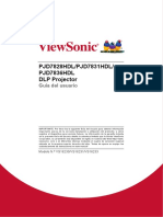 Proyector PJD 7828 Spanish