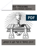TRÍDUO VOCACIONAL Preparação para Ordenação Presbiteral
