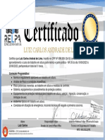 Certificado NR 35 Luiz Carlos