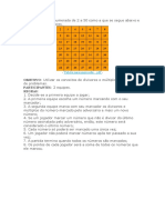 Regras Divisores e Multiplos