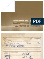 Manual Opala 1988