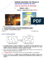 Temperatura Calor Parte 2 2015 I de Materiales