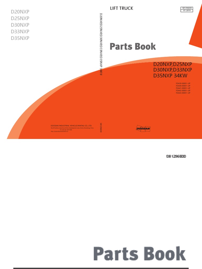 D20 25 30 33 35NXP 34kW (SB1296E) | PDF | Brake | Steering