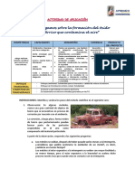 Actividad Formación Del Óxido Férrico y Contaminación