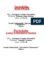 Portofoliu Biologie .A.