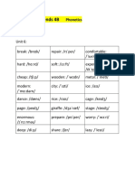 Family and Friends 4B Phonetics