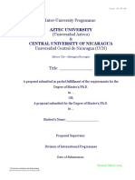 Thesis Proposal Guide