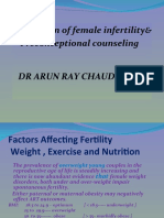Female Factor Evaluation & Preconceptional Counselling