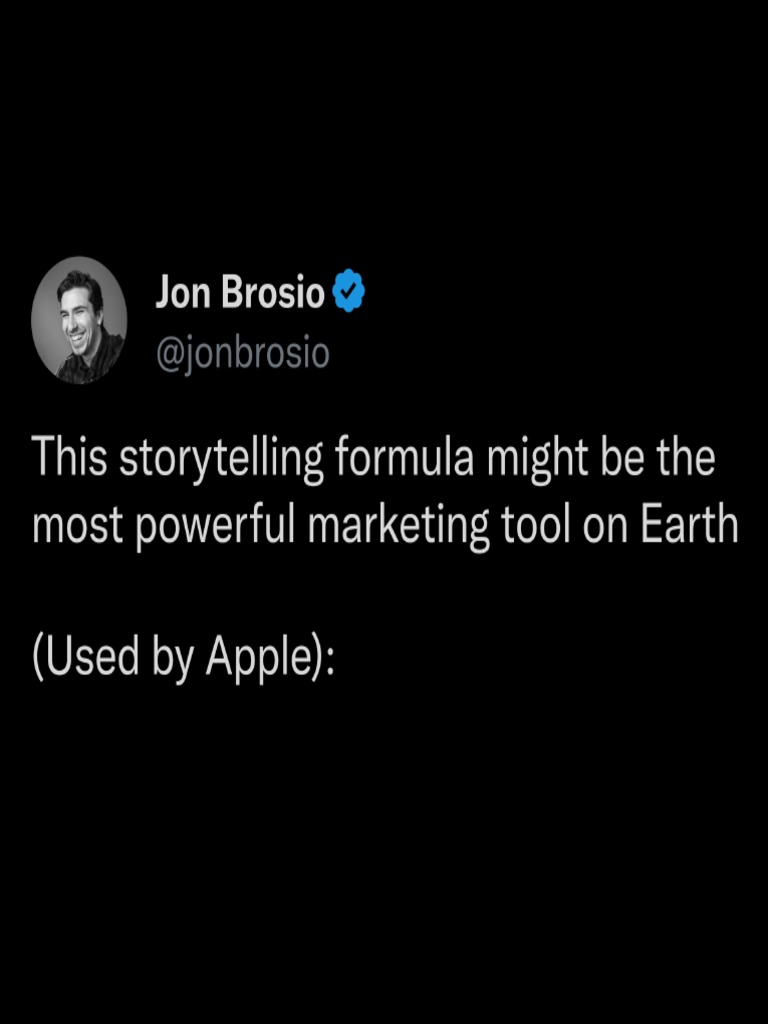 Storytelling Formula Pdf