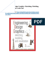 Solution Manual For Engineering Design Graphics Sketching Modeling and Visualization Leake 2nd Edition