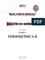 Boletin 2 Termoquímica II