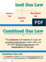 Combined Avogadro's and Ideal Gas Laws