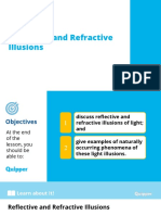 Physical Science 22.2 Reflective and Refractive Illusions