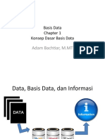 Konsep Dasar Basis Data