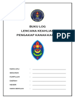 BUKU LOG KEAHLIAN pengakap