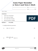 Za M 1658605199 Grade 8 November Exam Practice Paper - Ver - 3