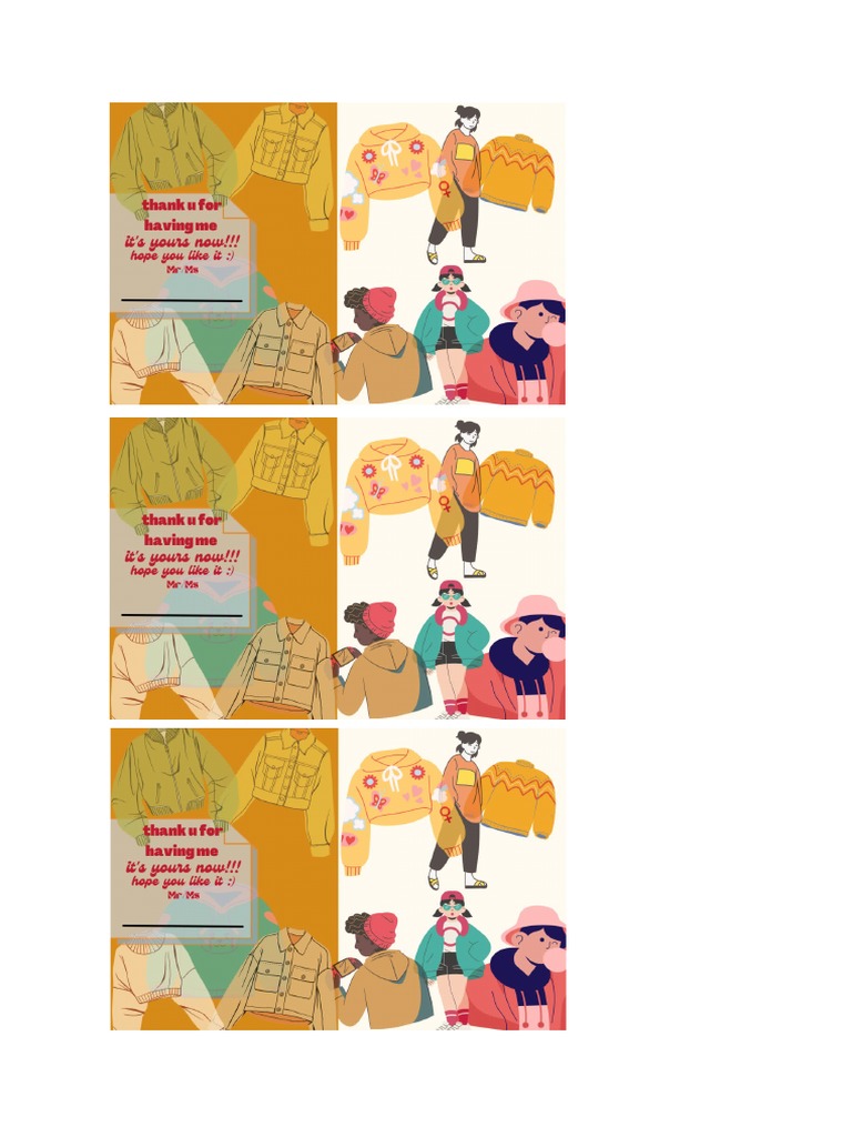 Thnku Card | PDF